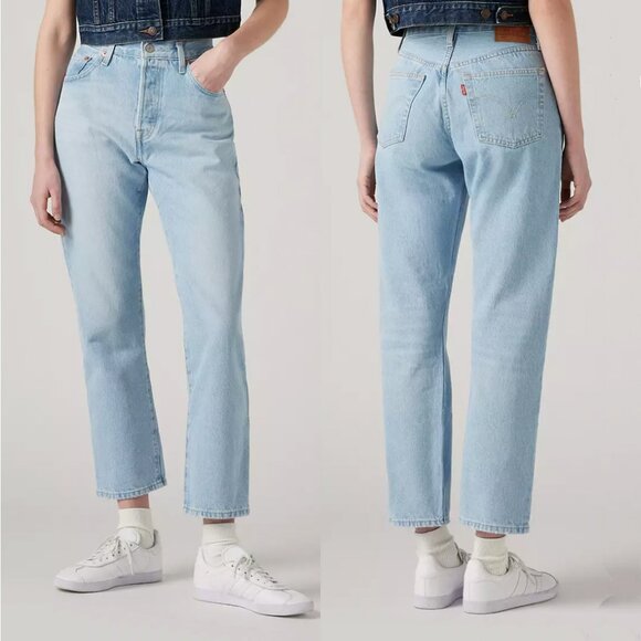 Levi’s Women’s 501 Original Cropped Jeans W29 - Picture 1 of 11